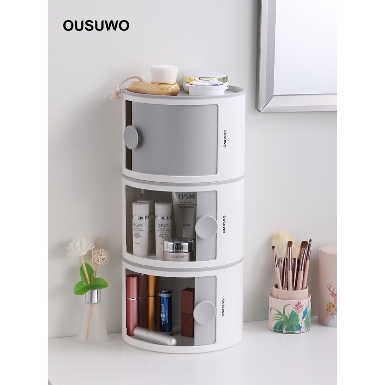 Hộp Đựng Giấy Vệ Sinh OUSUWO Dán Tường Thông Minh, Có Nắp Ngăn Chống Nước, Chịu Lực Cao