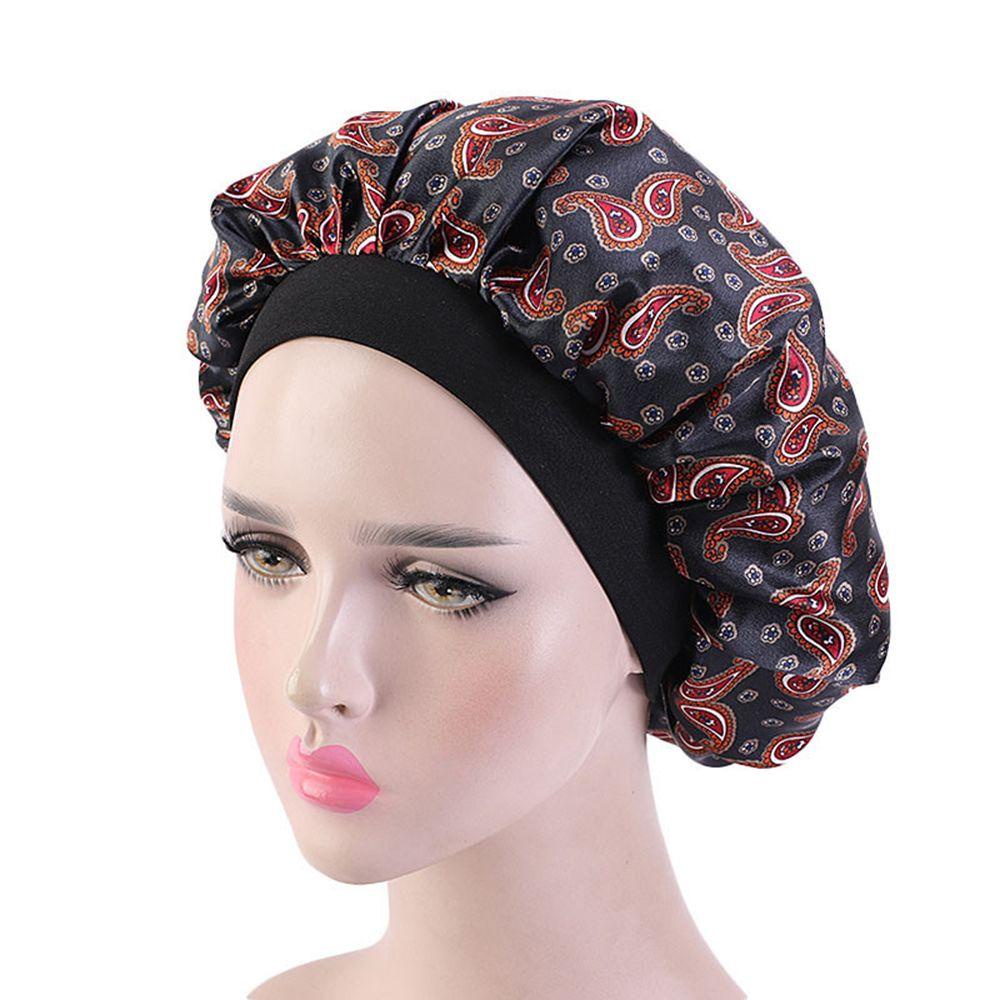 Mũ Trùm Đầu Khi Tắm Bằng Satin Co Giãn Thoải Mái Cho Nữ