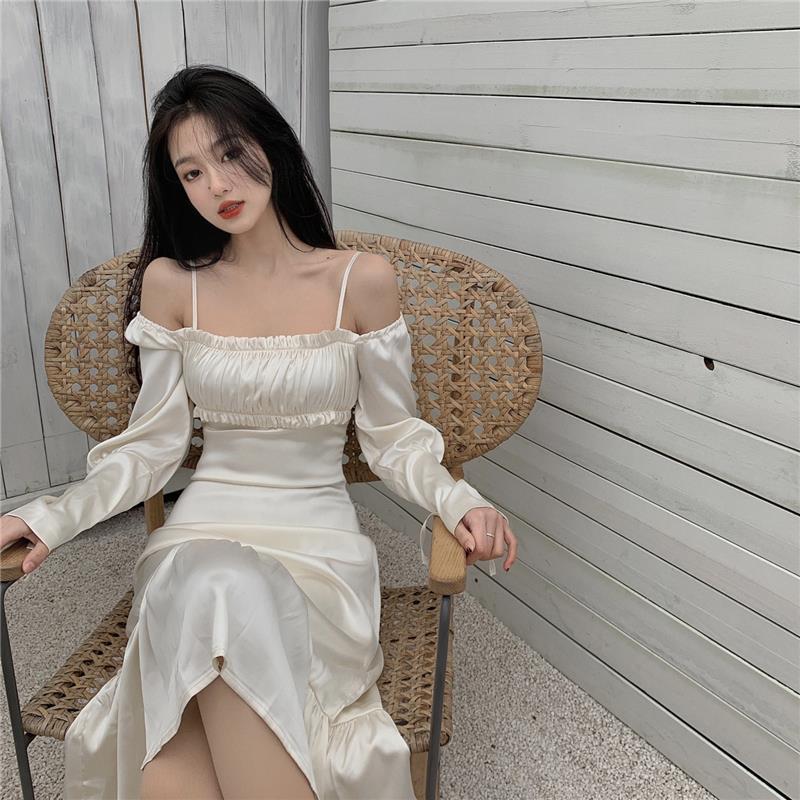 CHANEL Đầm Ren Hoa Trễ Vai Sang Trọng Cho Nữ | BigBuy360 - bigbuy360.vn