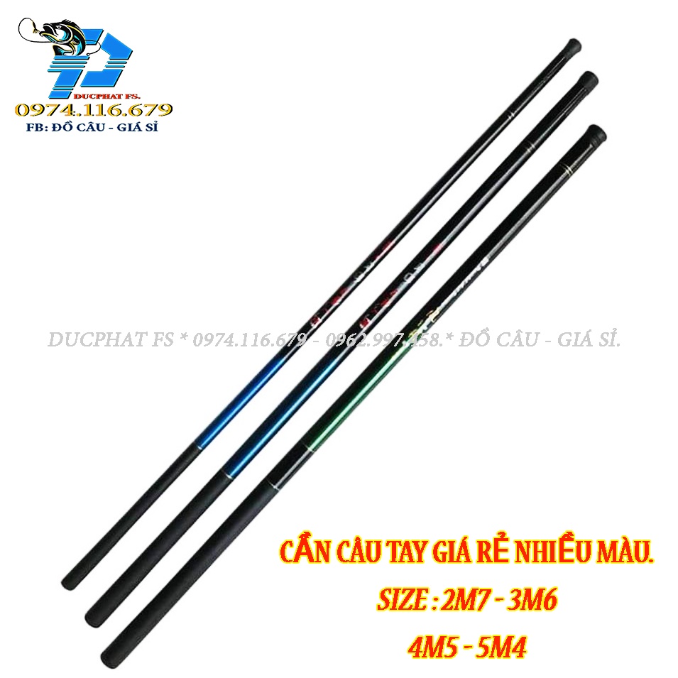 CẦN CÂU TAY SHIMANO, DAIWA, { MUA 2 CẦN TẶNG 1 THẺO CÂU } CẦN CÂU TAY GIÁ RẺ.