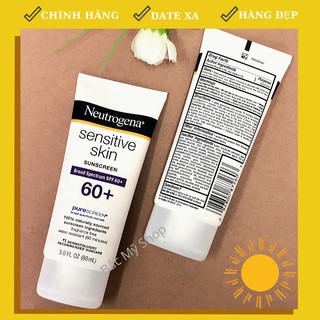 Kem Chống Nắng cho da nhạy cảm Neutrogena Sensitive Skin SPF 60+