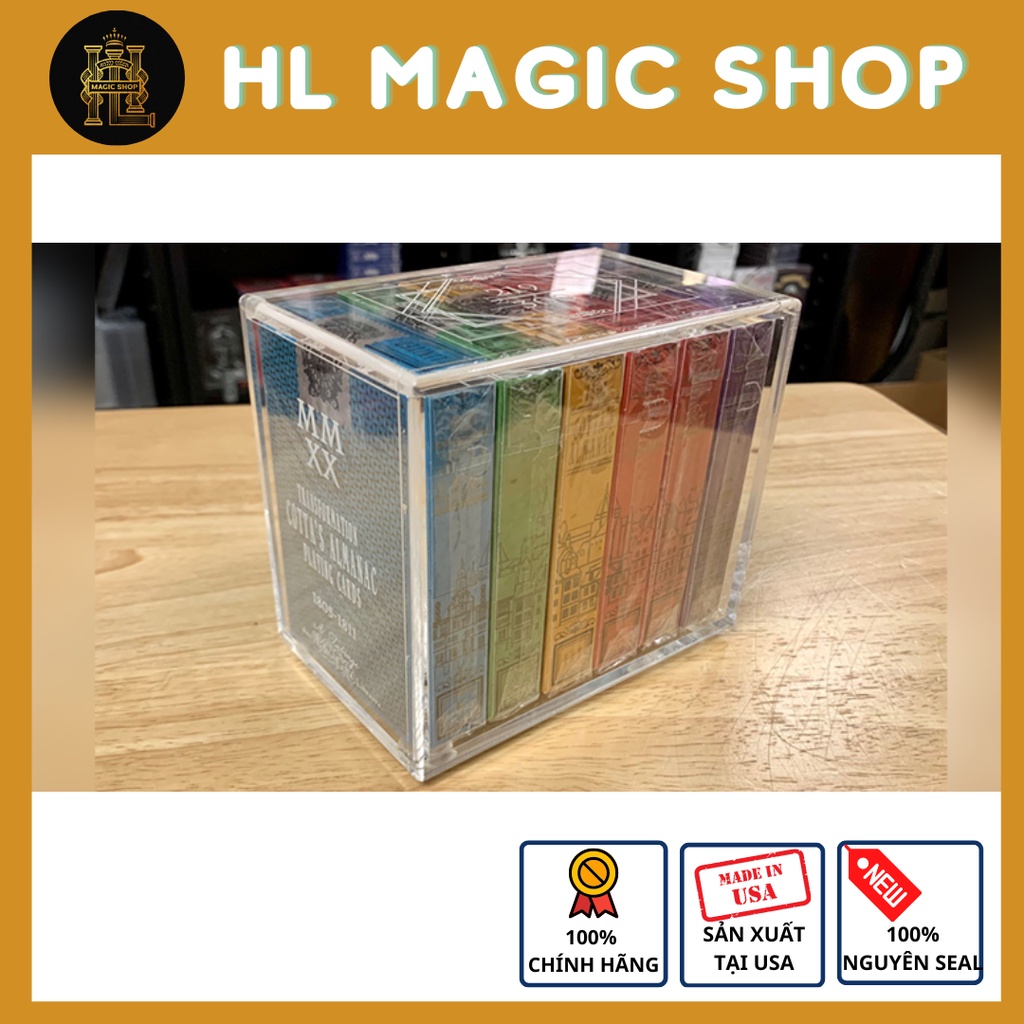 Hộp Trưng Bày Bài Tây 6-12 Bộ -Carat x6 - x12Case - Phụ Kiện Bài Tây