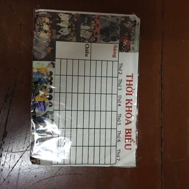 Thời khoá biểu BTS