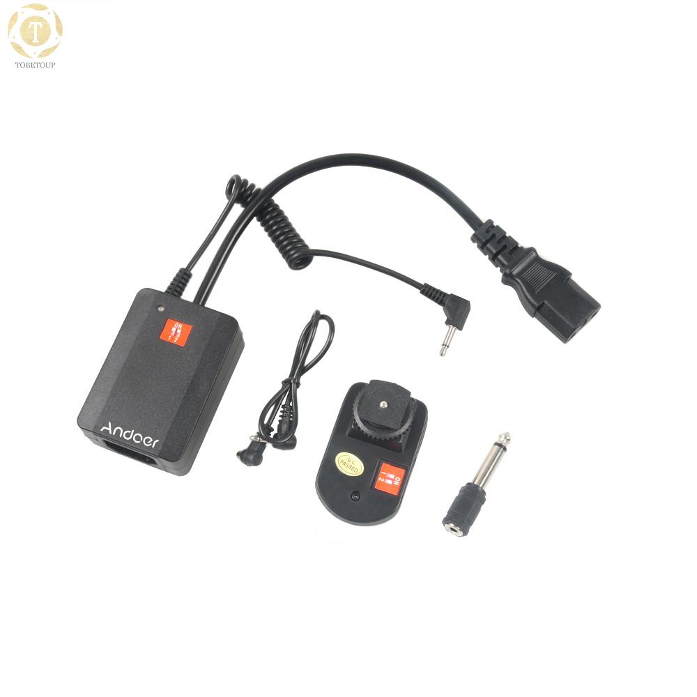 Shipped within 12 hours】 Andoer Universal  AC-04  4 Channels Wireless Radio Studio Flash Trigger Set  for Strobe Trigger [TO]