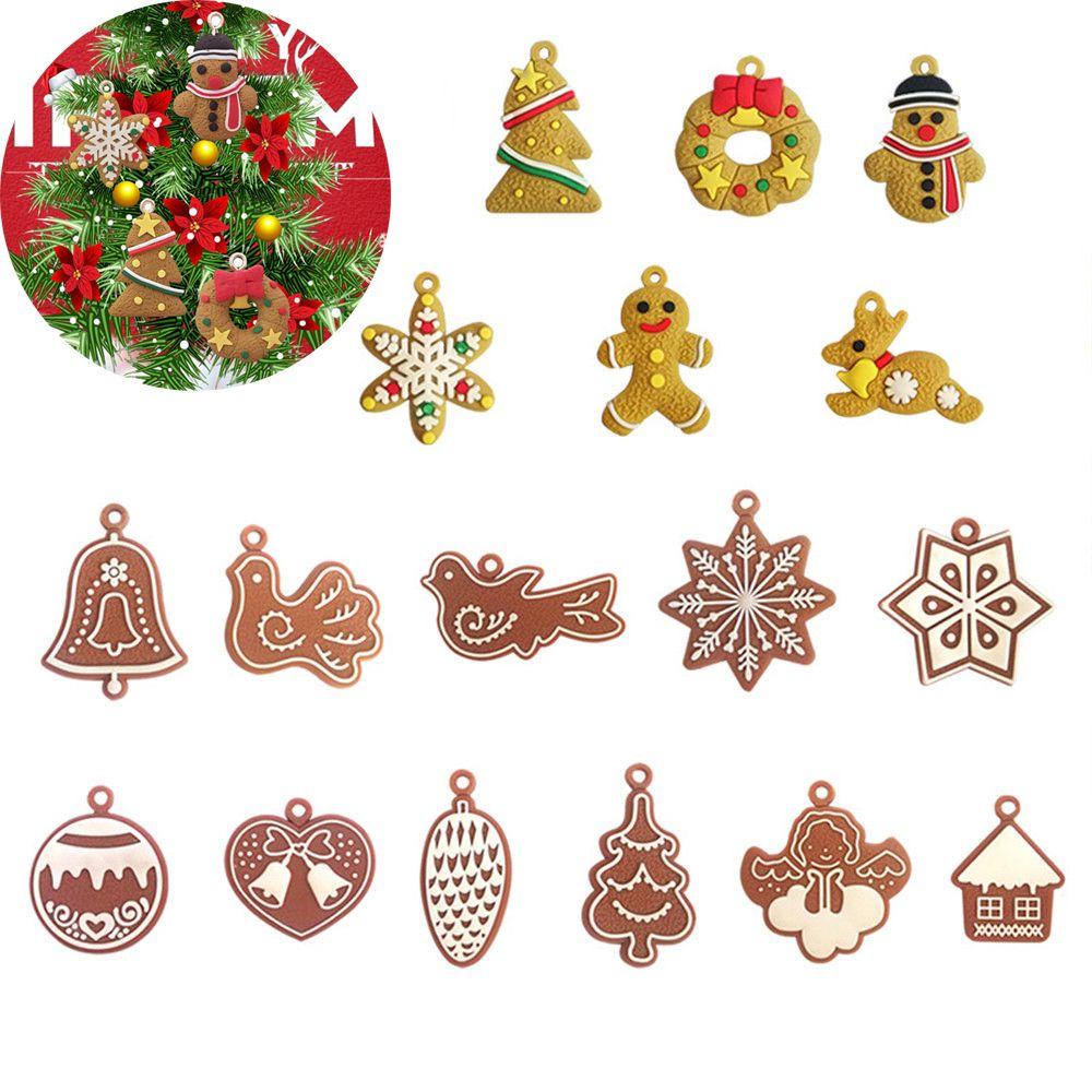 Set 6 / 11 Phụ Kiện Treo Trang Trí Giáng Sinh DIY Mới