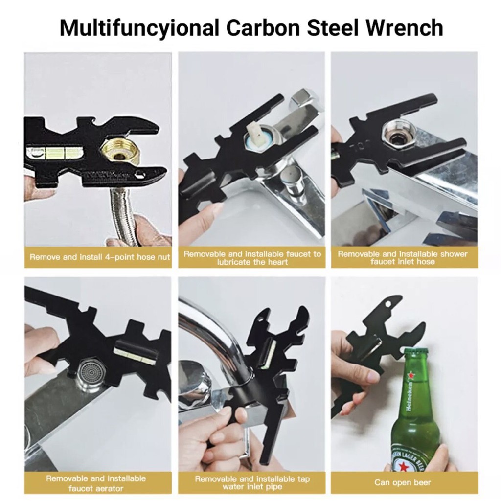 Mỏ Lết Sửa Chữa Nước Đa Năng Gia Đình Có Độ Mở 6-68mm