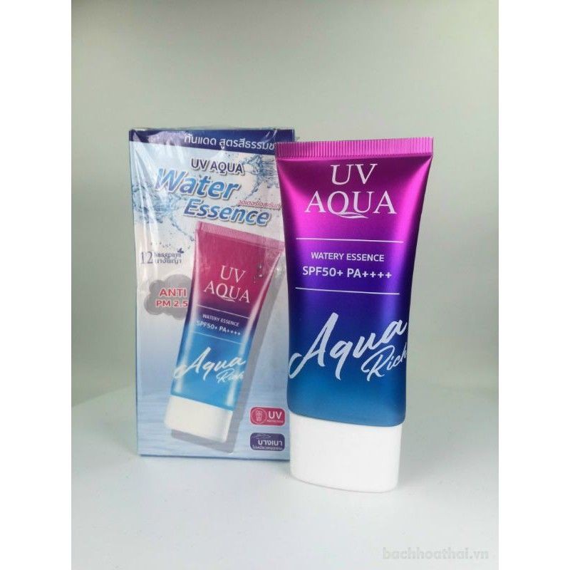 Kem chống nắng UV AQUA WATER ESSENCE SPF5O + PA ++++ ThaiLand 60ml