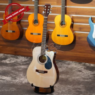 Đàn Guitar Acoustic Việt Nam GA-25HL Mặt Gỗ Thông Cao Cấp, Tặng Kèm Bao Đàn Và Pick
