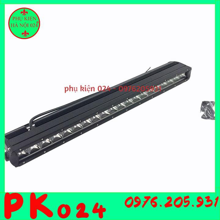 Đèn Trợ Sáng Đèn Pha Led Bar 20 Bóng Dài 65cm Dành Cho Ô Tô (Ánh Sáng Vàng- Trắng)