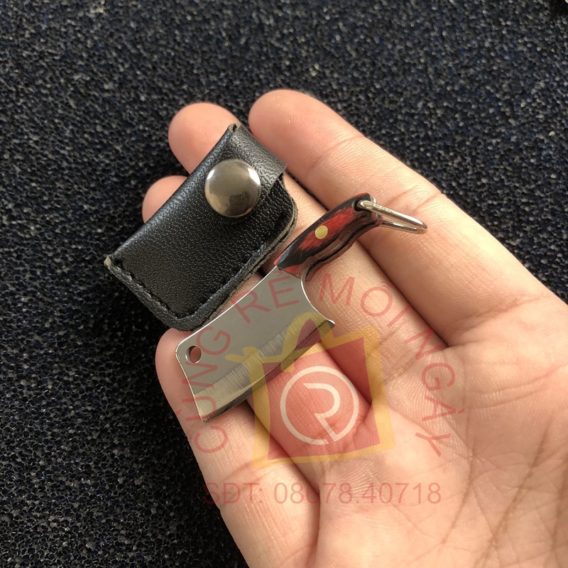 Dao bếp mini nhiều mẫu, màu titan, đồ khui bia