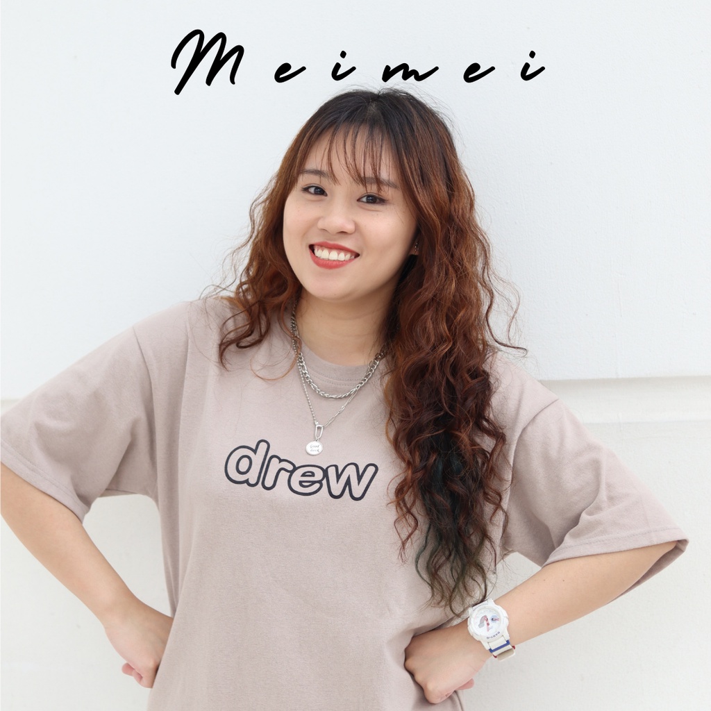 Áo thun nam nữ Áo Unisex Meimei DREW-A003