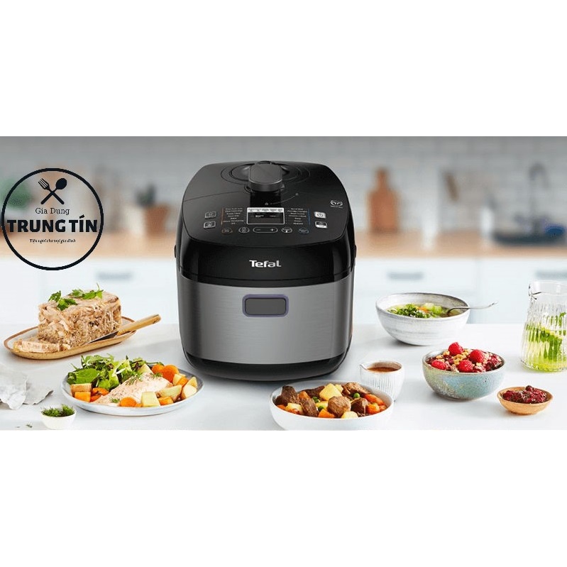Nồi áp suất điện Tefal Smart Pro CY625868 - 5L - 1000W - Chính hãng TEFAL