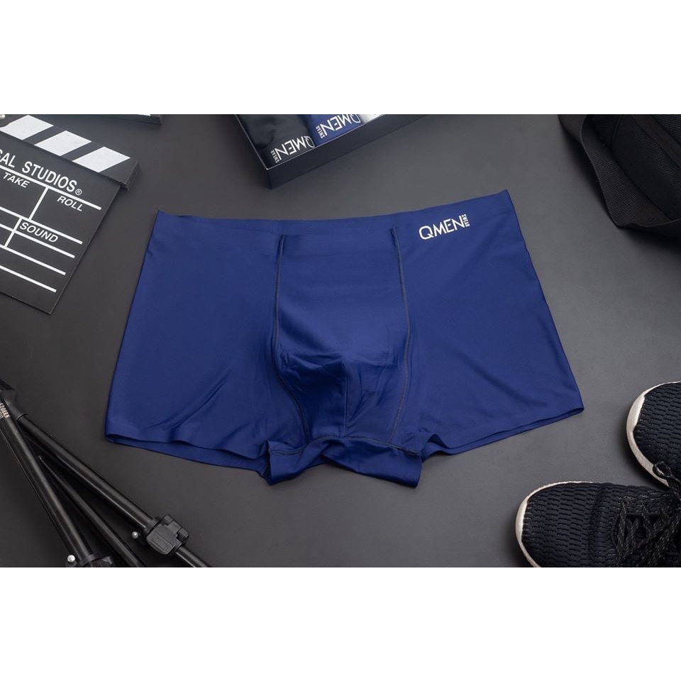 Quần Lót Nam Đùi Boxer QMEN, Quần Sịp Nam Không Viền Siêu Thoáng Mát