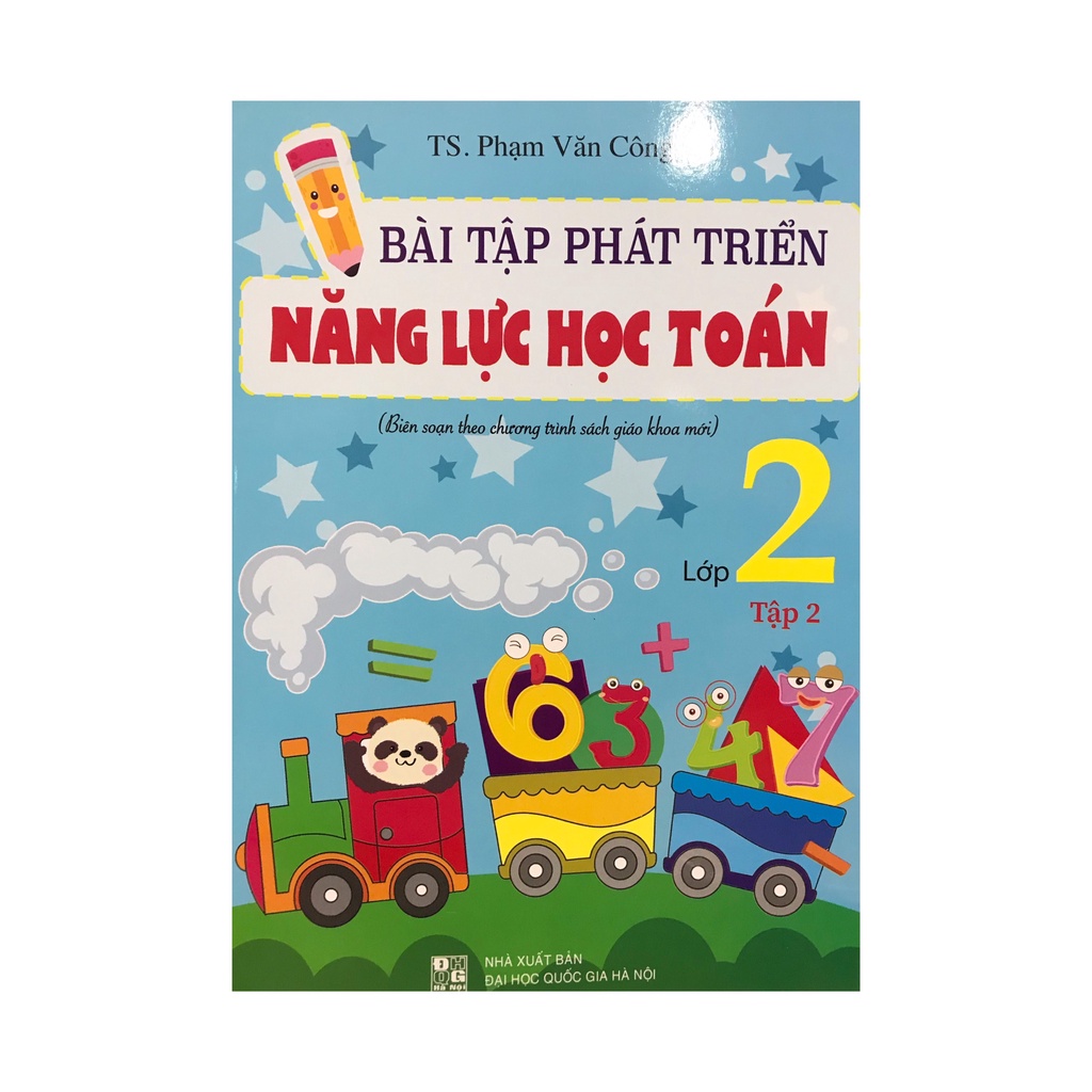 Sách - Combo bài tập phát triển năng lực học toán lớp 2