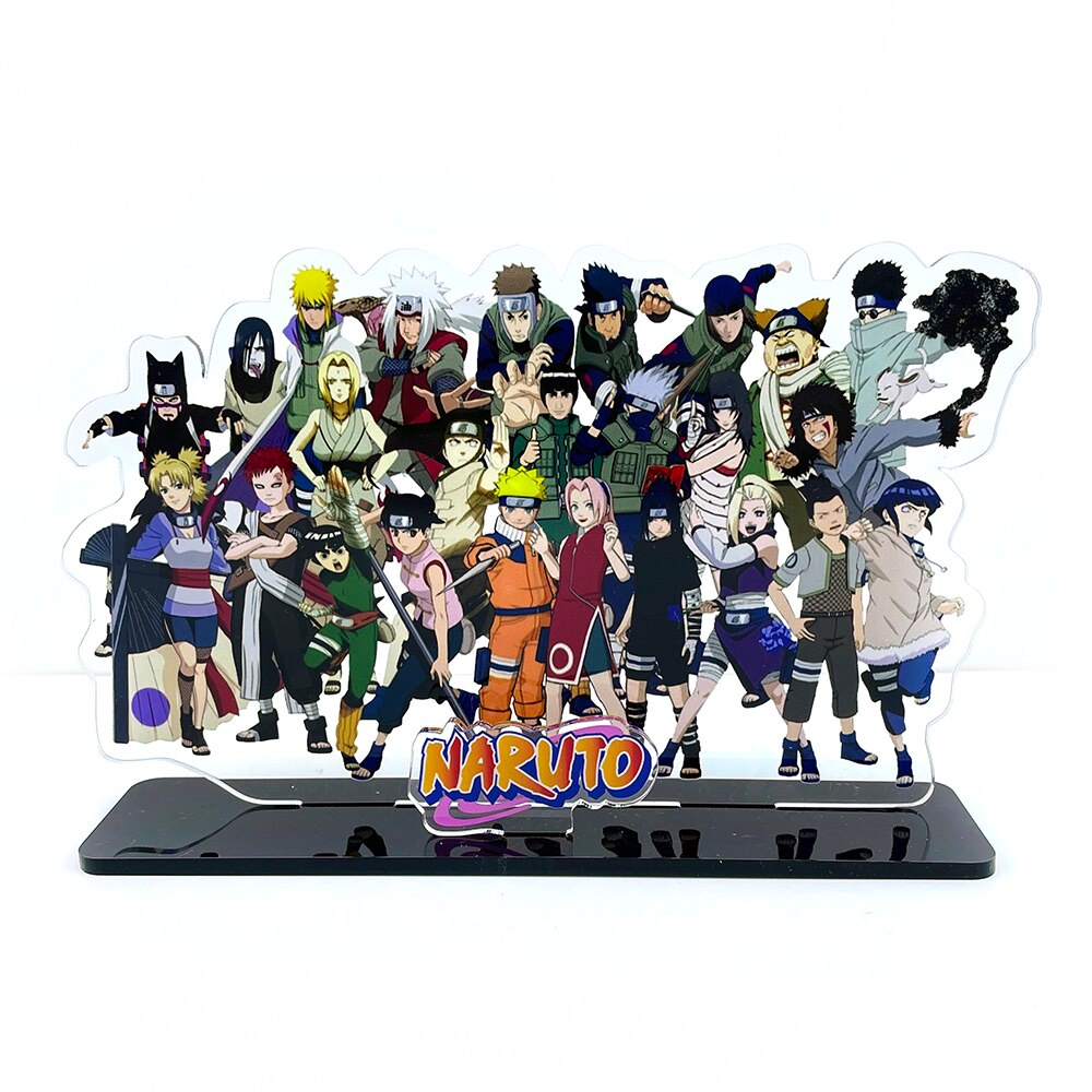 Mô Hình Nhân Vật Phim Naruto Bằng Acrylic Dùng Trang Trí Bàn Làm Việc