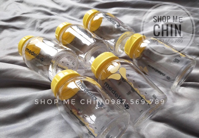 [GIÁ TỐT] Bình sữa medela PP, Thuỷ tinh 150ml-250ml like new [SALE]