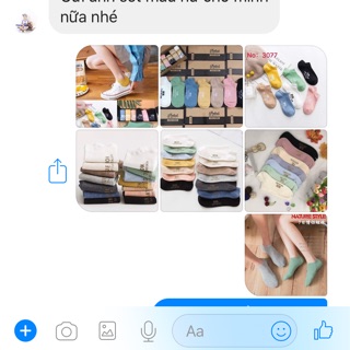 Combo tất và khăn chị quyên