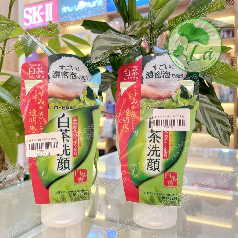 SỮA RỬA MẶT ROHTO SHIROCHASOU GREEN TEA