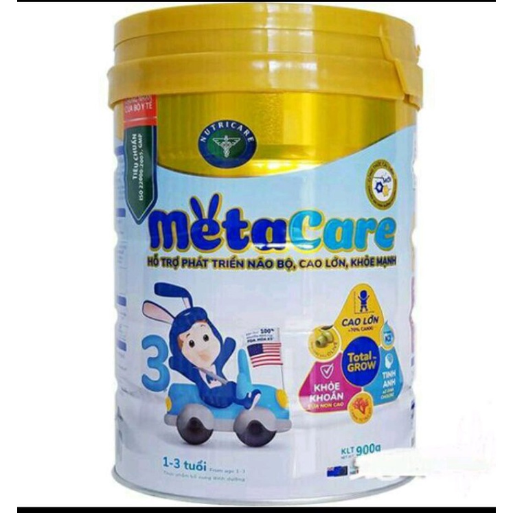 Sữa bột Metacare 3 900g