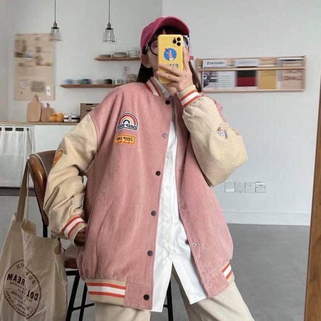 ÁO BOMBER NHUNG CẦU VÒNG | BigBuy360 - bigbuy360.vn