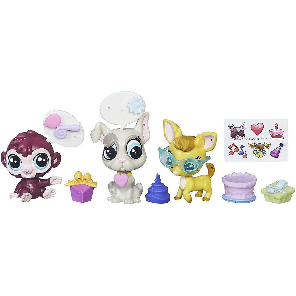 Đồ chơi LITTLEST PET SHOP - Tiệc sinh nhật trong công viên - Mã SP B5378/B4847