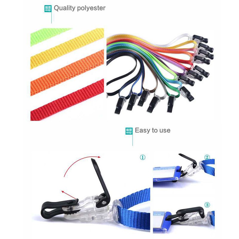 Dây Đeo Thẻ id / ic pass 7635 Bằng polyester Tiện Dụng