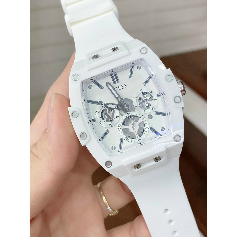 Đồng Hồ Nam Unisex Guess GW0203G4 GW0203G3 GW0203G7 , Dây Cao Su , Size 43mm