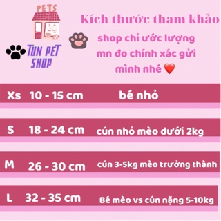 vòng cổ len cherry cho chó mèo