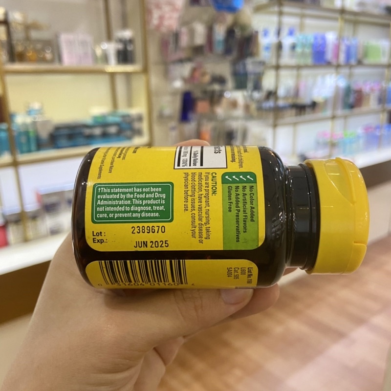 Vitamin E 400 IU Nature Made Hàng Mỹ