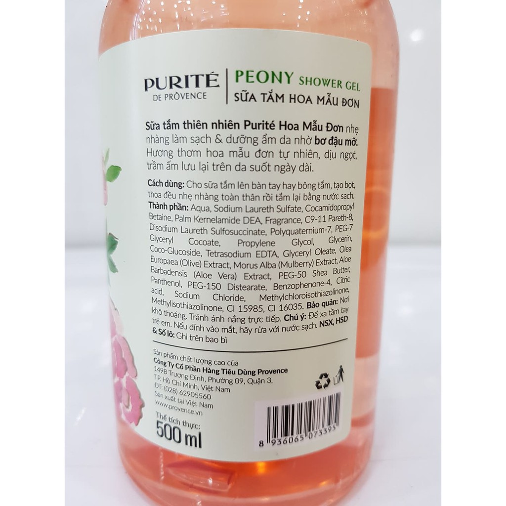 Sữa Tắm PURITE PROVENCE 500ml