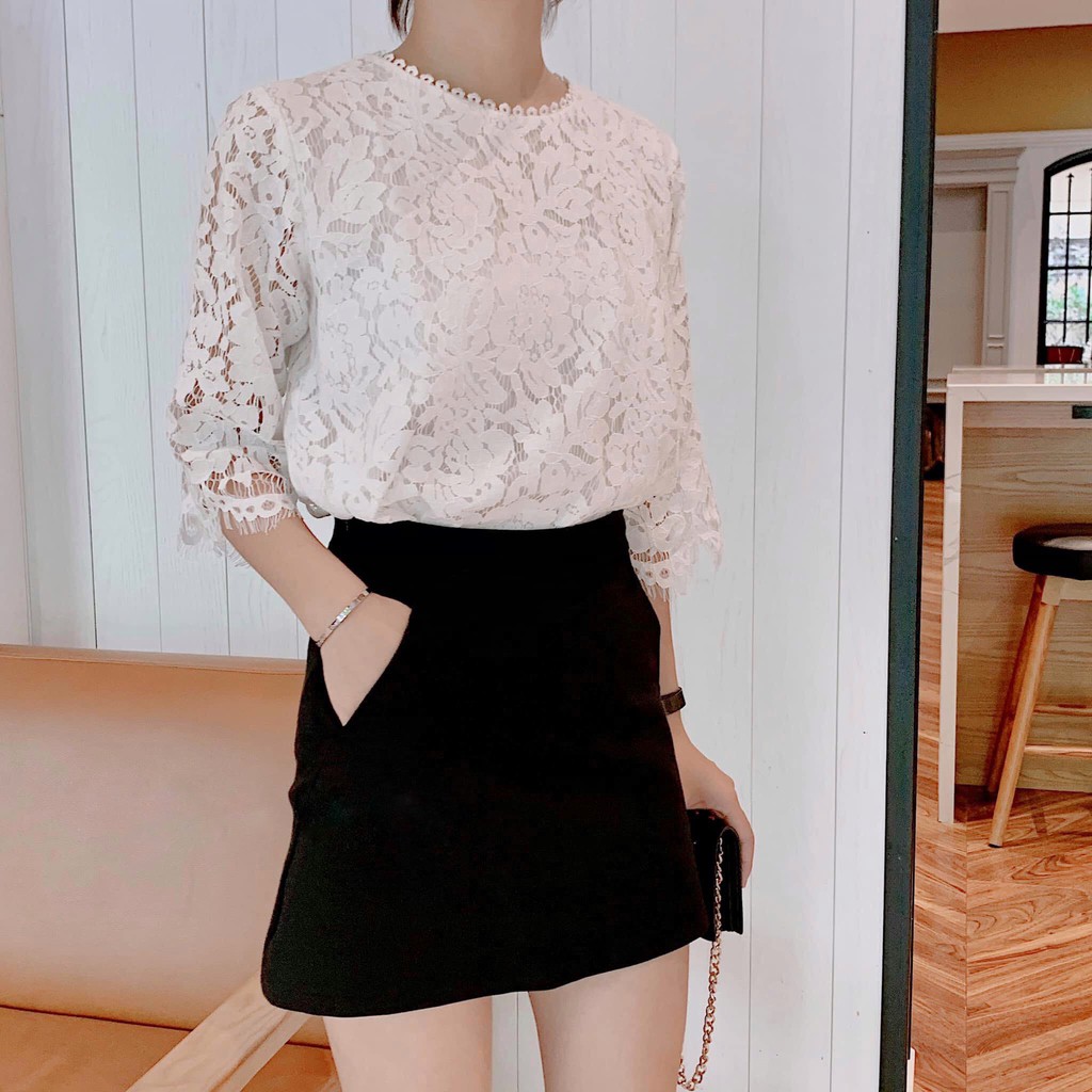 Chân váy nữ form chữ A mặc tôn dáng có 3 size SML hàng có sẵn tại Pumi ( quần áo thời trang nữ ) | BigBuy360 - bigbuy360.vn