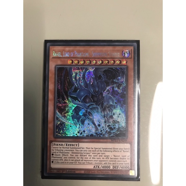 Thẻ bài yugioh Raviel, Lord of Phantams- Shimmering Scraper mp21 en248