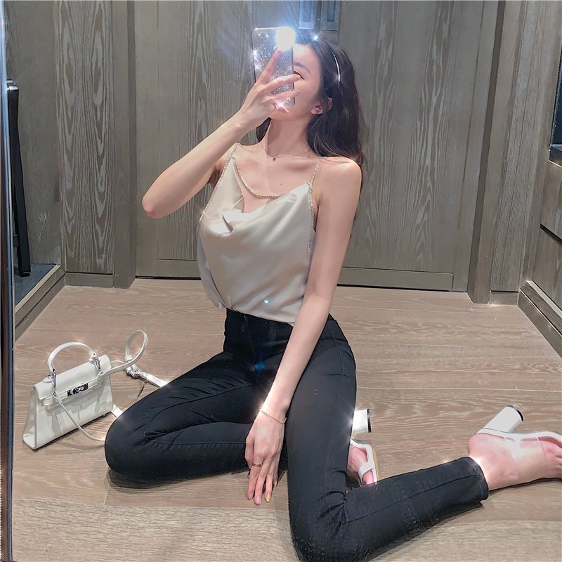 (HÀNG CÓ SẴN) Áo 2s cổ V viền dây đá sang trọng | BigBuy360 - bigbuy360.vn