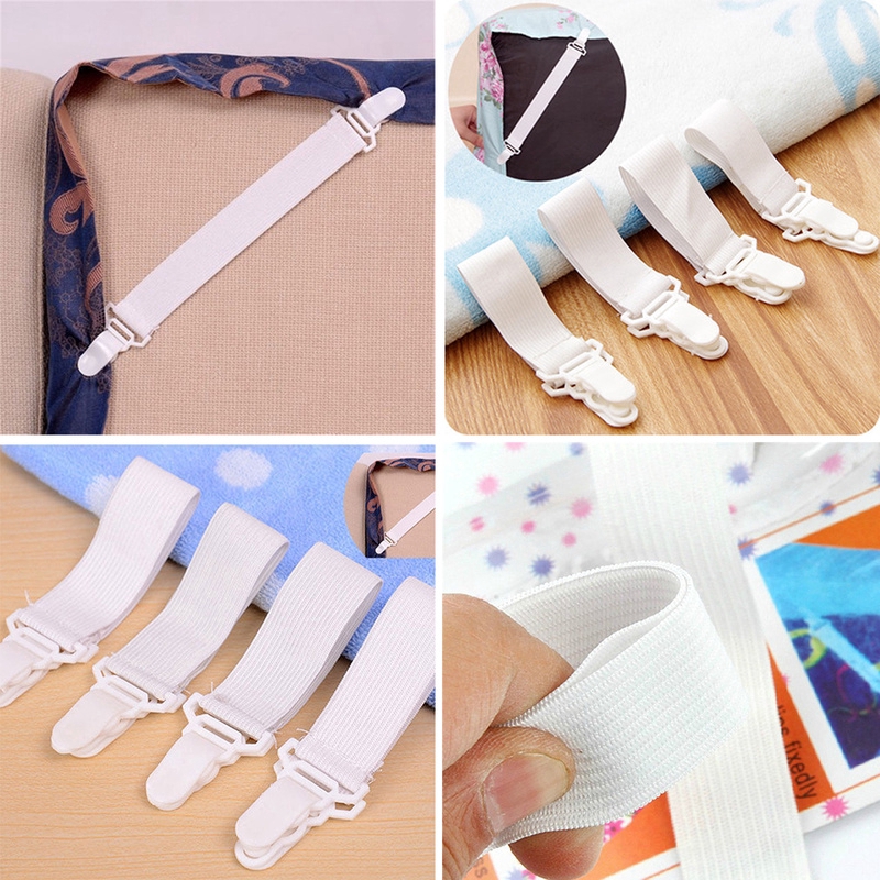 Set 4 dây khoá cố định ga giường chống trượt tiện lợi