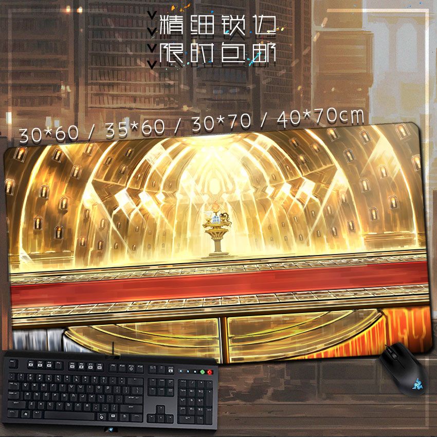 Tấm Lót Chuột Và Bàn Phím Chơi Game Ruins Library Of Ruina