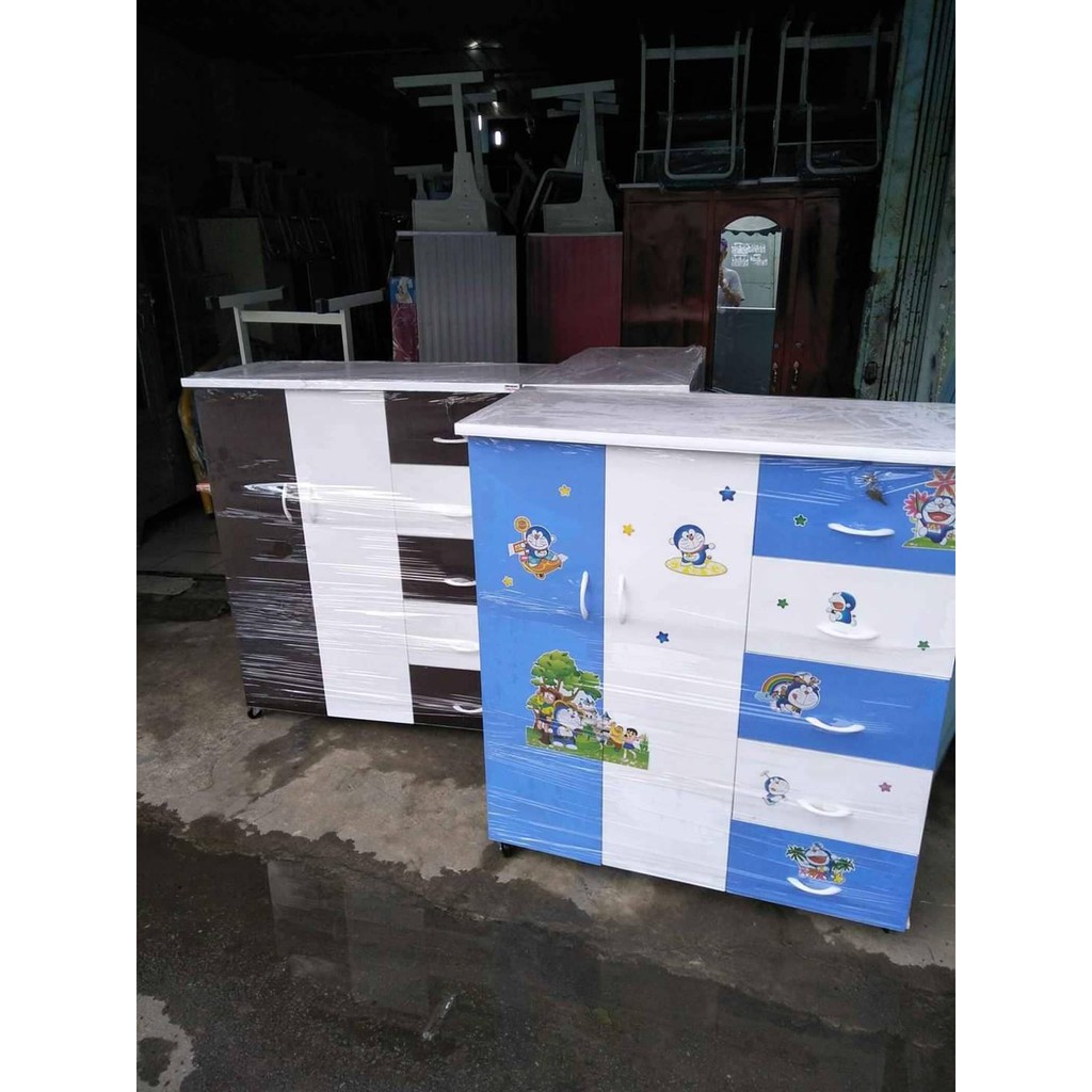 Tủ nhựa trẻ em 2 cánh 5 hộc giá xưởng