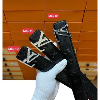 [Đính đá] Thắt lưng lv đính đá/Thắt lưng nam lv