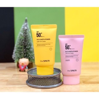 kem chống nắng THE SAEM (chính hãng, date xa, có KCN vàng, xanh lá)