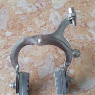 (Combo) cụm phanh trước+ má phanh xe đạp