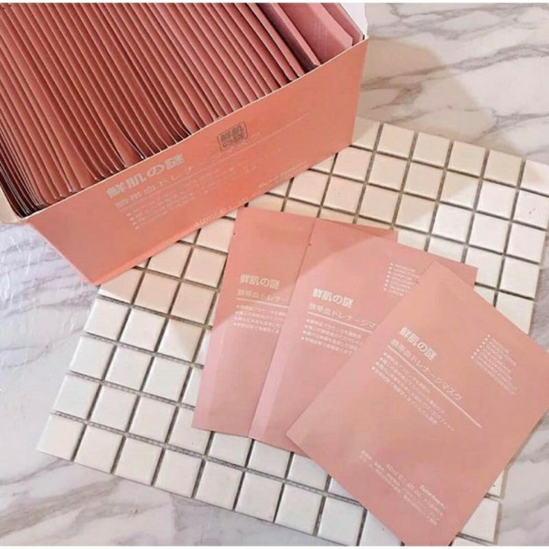 [Giá Chỉ Hôm Nay]Hộp 50 miếng nạ nhau thai Nhật Bản