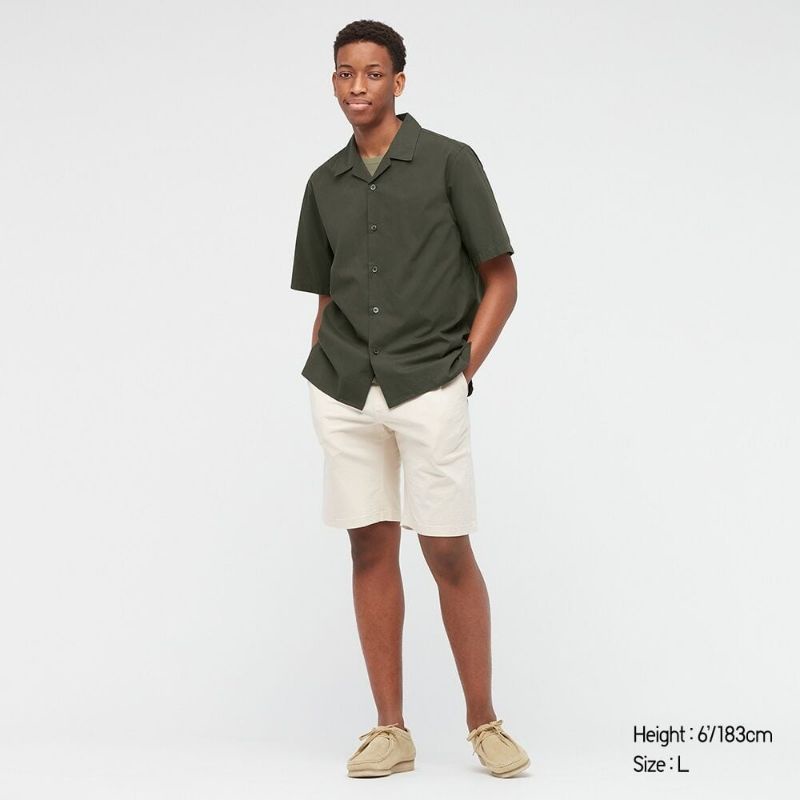 Áo Sơ Mi Bộ Sưu Tập Uniqlo Nam Oopen