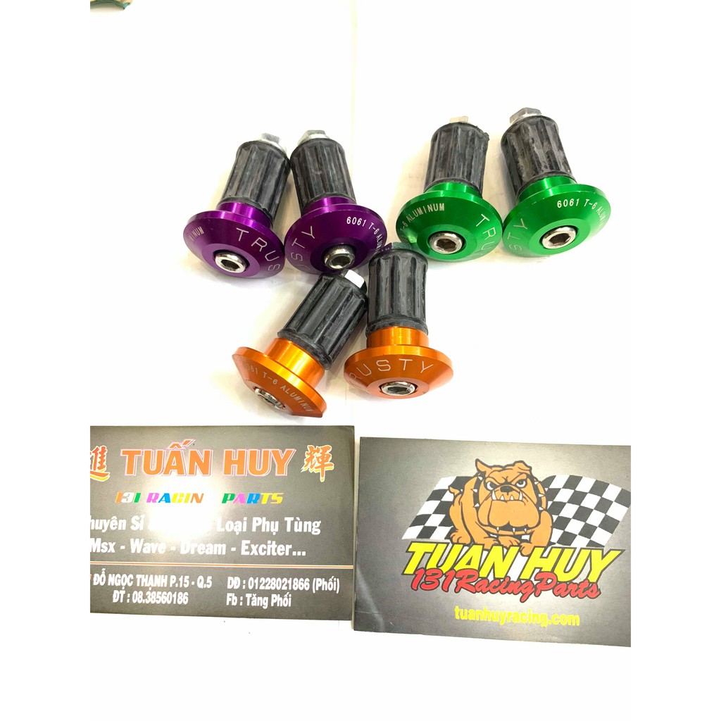 [ Xả hàng thanh lý giá rẻ ] Gù tay lái Cnc Trusty chất liệu bằng nhôm DoChoiXeMay