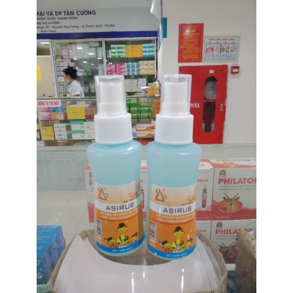Nước Rửa Tay Khô Sát Khuẩn ASIRUB Nước sát khuẩn Chai 500ml