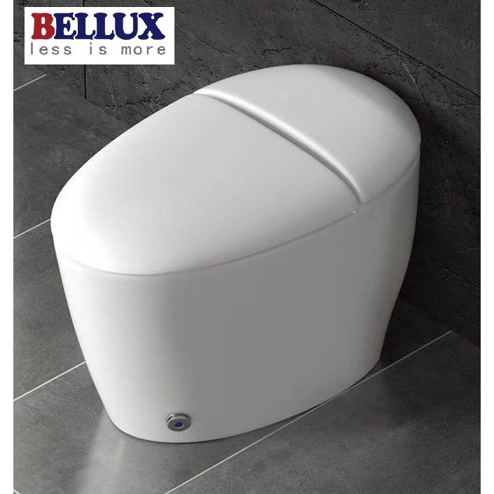 Bệt ,bồn cầu không két nước nút xả tay cảm ứng BELLUX