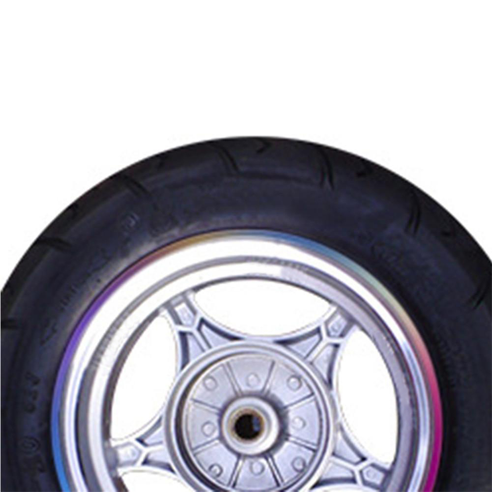 Set 16 Miếng Dán Phản Quang Dùng Trang Trí Vành Xe Ô Tô / Mô Tô 10 / 12 / 14 / 18 &quot;