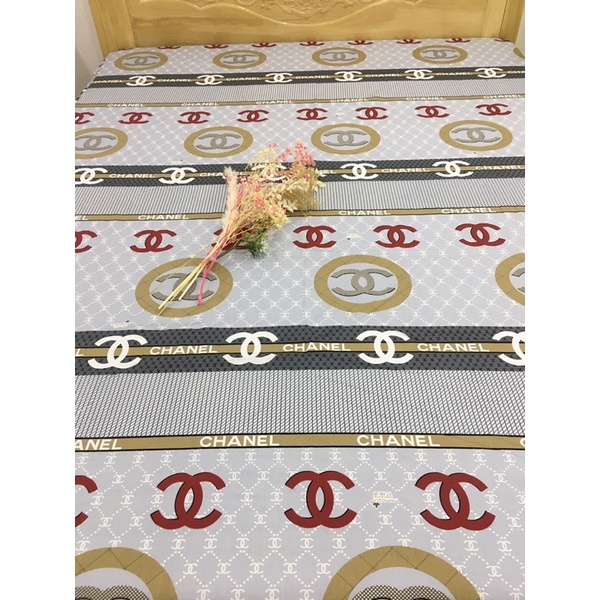 Drap 100% cotton  30 mẫu xuất siêu thị 1m6x2m & 1m8x2m nệm 3-17cm 4 món xịn