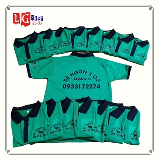 Combo 50 Áo đồng phục in theo yêu cầu đủ size áo Áo Đồng phục công ty