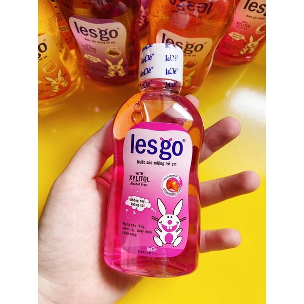 Nước súc miệng trẻ em LESgo 150ml