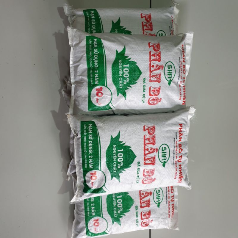 Combo 5 bao phân bò 20dm3 -phân hữu cơ