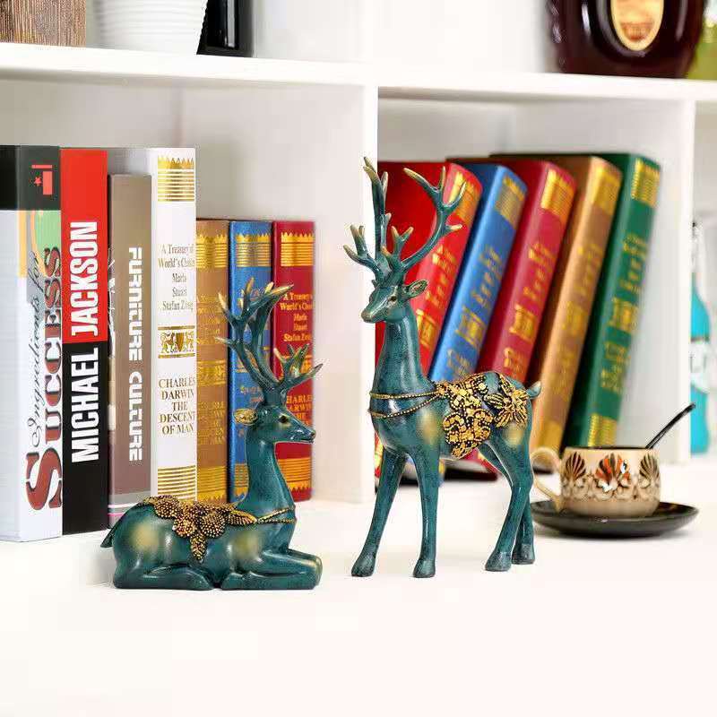 Tuần Lộc Sika Thủ Công Sáng Tạo Trang Trí Nhà Cửa / Văn Phòng / Lối Đi